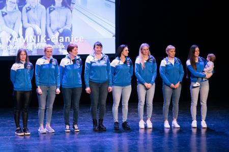 Naj športniki Kamnika za leto 2023 Lovro Planko in Maruša Mišmaš Zrimšek ter ekipa odbojkaric Calcit Volleya (37)